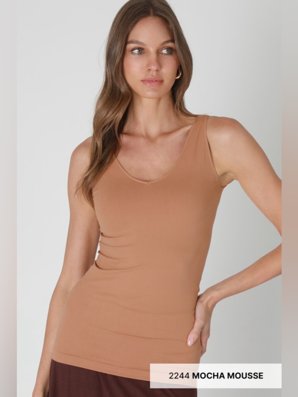 Nikibiki Mocha Mousse reversible tank